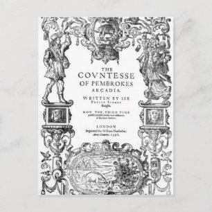 "The Countess of Pembroke's" Vykort