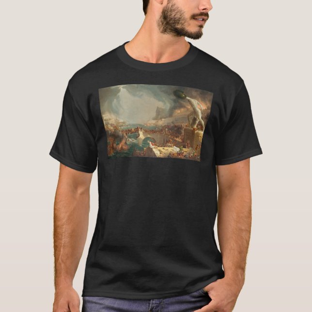 The Course of Empire Destruction (1836) - Thomas C T Shirt (Framsida)