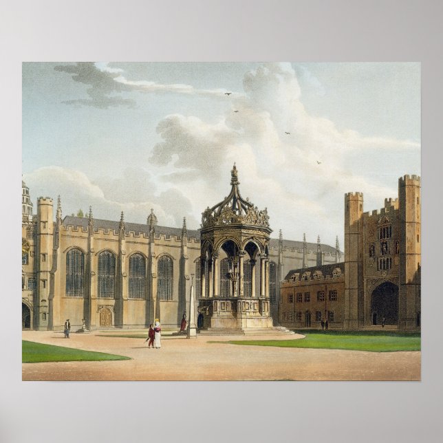The Court of Trinity College, Cambridge, från The Poster (Framsidan)
