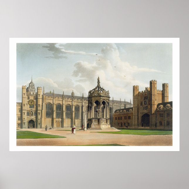 The Court of Trinity College, Cambridge, från The Poster (Framsidan)