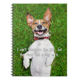The Cover Had a Dog on It Anteckningsbok