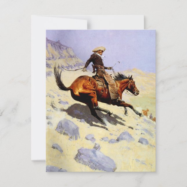 The Cowboyen av Remington, Vintage Cavalry (Framsida)