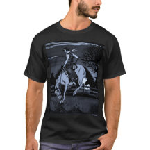 "The Cowboys" Coola Cast B&W Print. T-Shirt