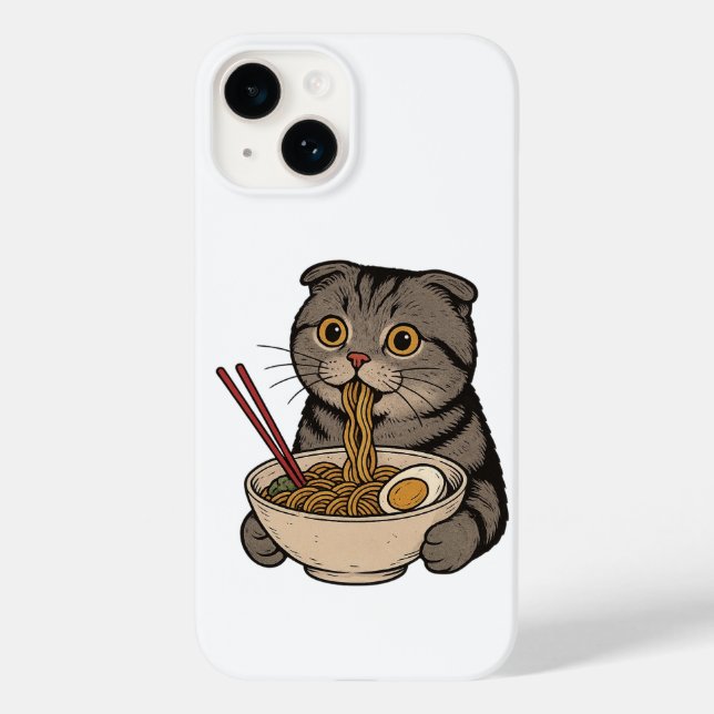  The Cozy Cat Slurping Noodles (Baksida)