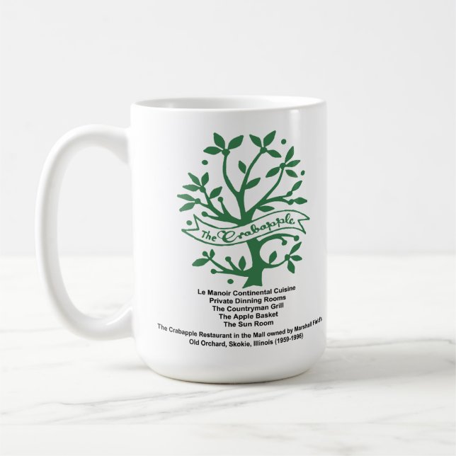 The Crabapple Restaurant, Skokie, IL Kaffemugg (Vänster)