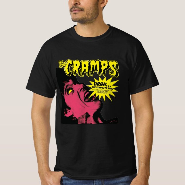 The Cramps, Horror Films, 1990-talet Movies T Shirt (Framsida)