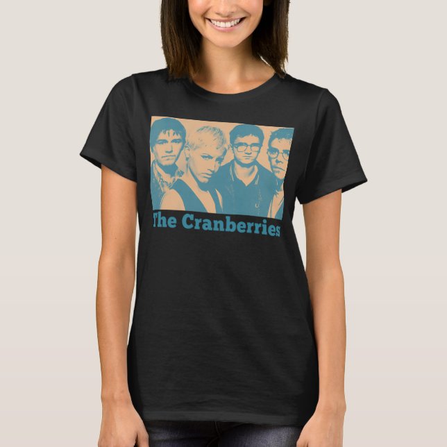 The Cranbrries  90S Aesthetic Fan Art Design  T Shirt (Framsida)