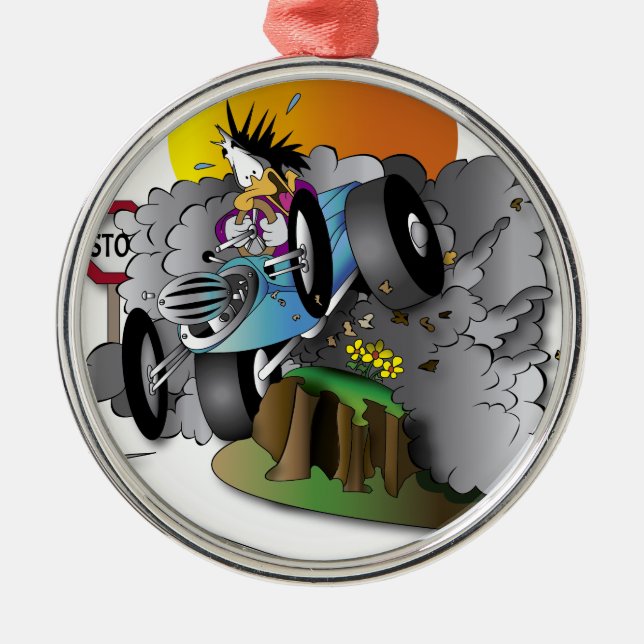 the crash julgransprydnad metall (Framsidan)