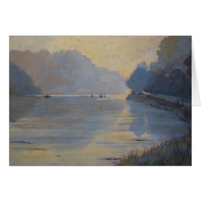 The Creek höst Hälsningskort (Framsidan Horizontal)