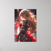 The Crimson Knight | Anime Warrior Princess Konst