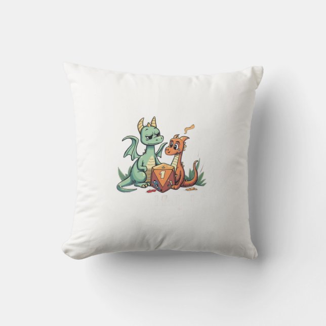 The Critical Fail Club Kudde (Framsida)