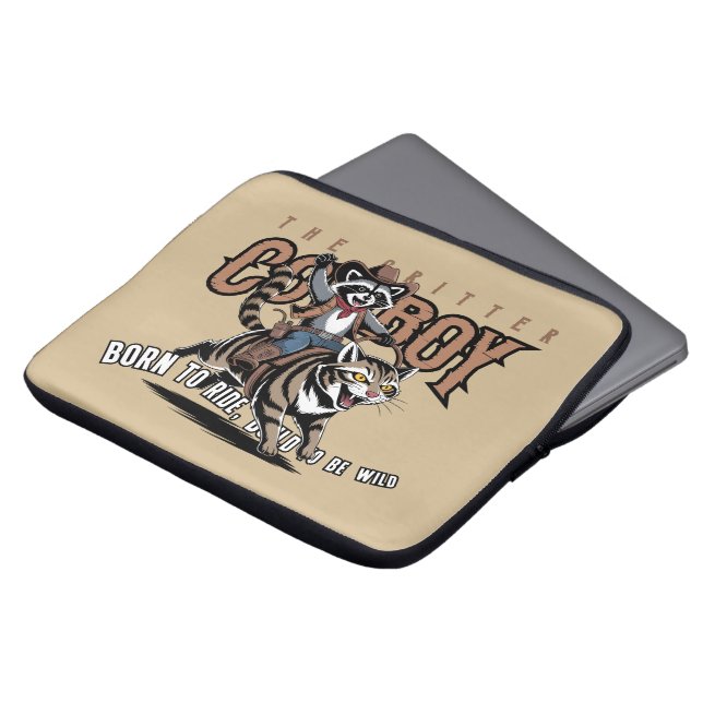 The critter cowboy | 13" laptop fodral (Framsida topp)