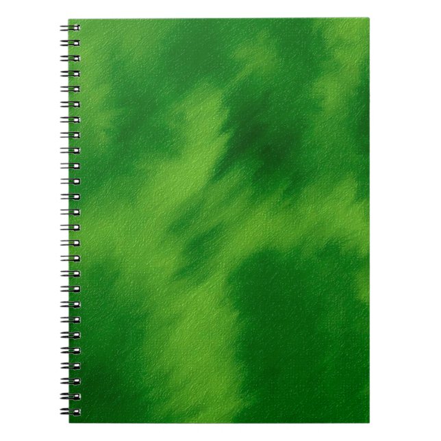 The cross and the green of the forest anteckningsbok (Framsidan)