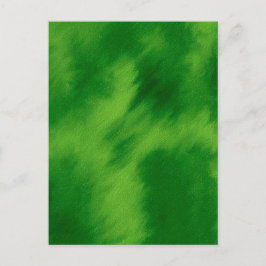 The cross and the green of the forest vykort