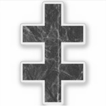 The Cross Of Lorraine (vintage black)