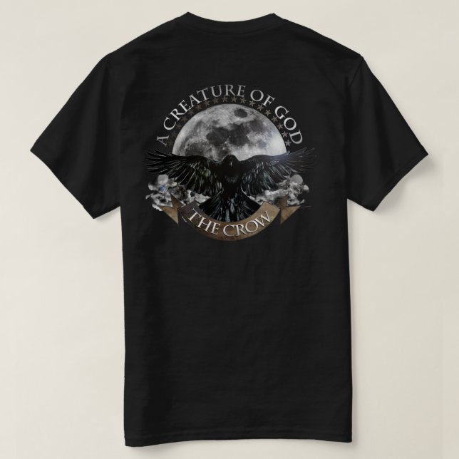 THE CROW T-SHIRT (Design baksida)