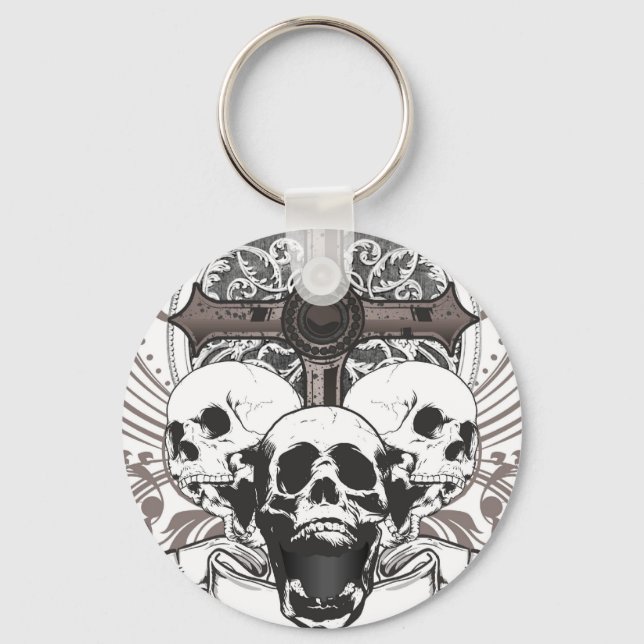 The Crown and Cross Nyckelring (Framsida)