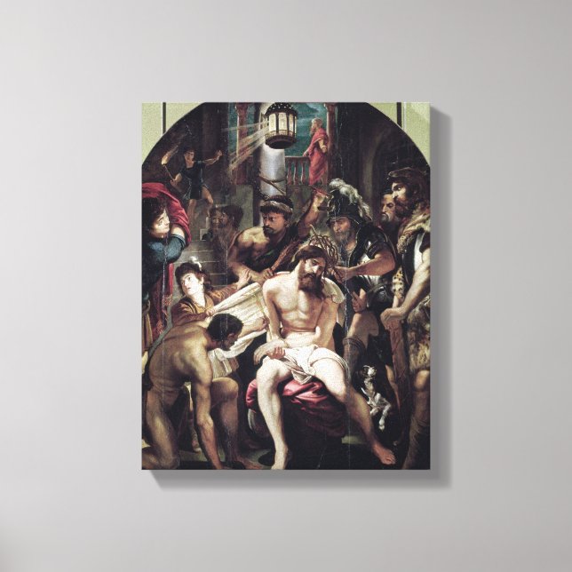 The Crowning with Thorns, 1602 Canvastryck (Framsida)