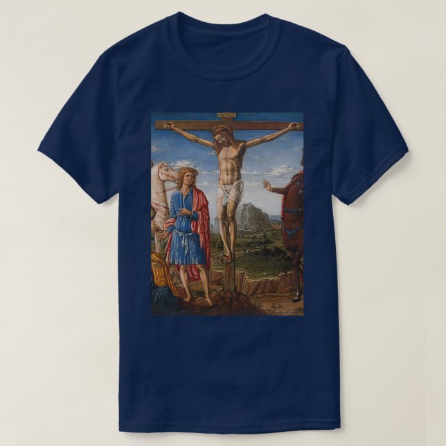 The Crucifixion by Matteo di Giovanni T Shirt (Design framsida)