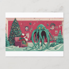 The Cthulhu Spirits of Christmas Vykort