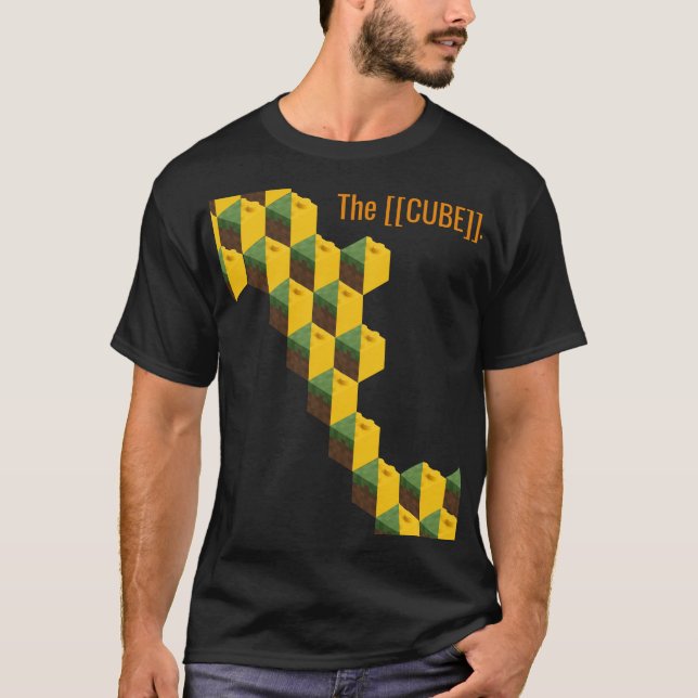 The [[CUBE]]? T-Shirt (Framsida)