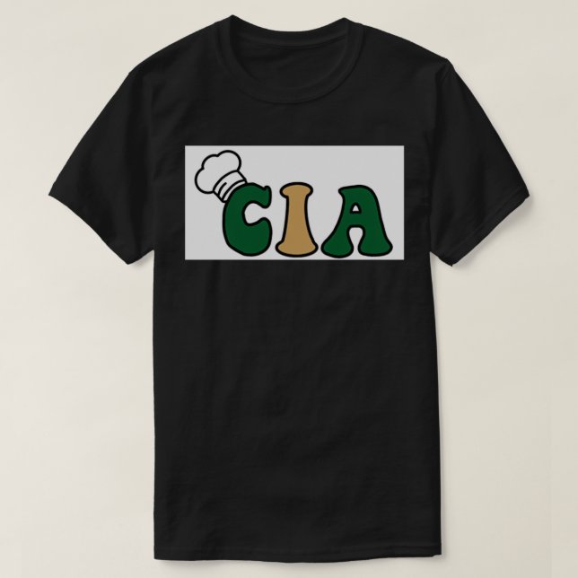 The Culinary Institute of America T Shirt (Design framsida)