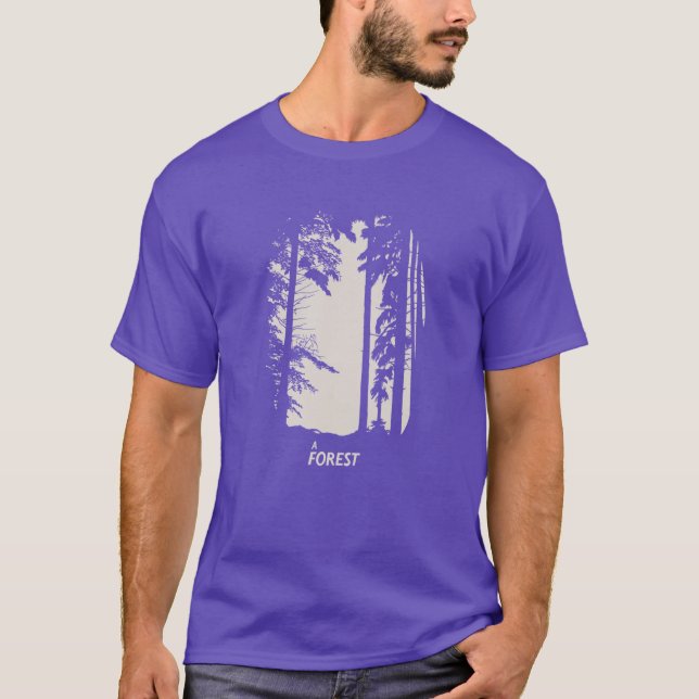 The Cure A Forest vänlig gåva T Shirt (Framsida)