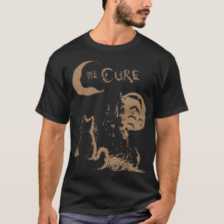 The Cure Cat Moon 90S funny T Shirt