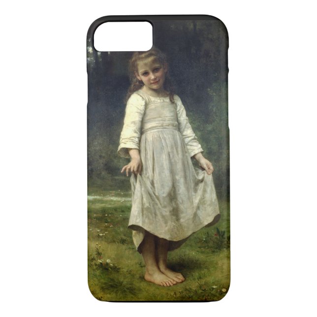 The Curtsey 1898 William Bouguereau Case-Mate iPhone Skal (Baksida)