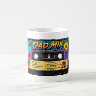 The Dad Mix Retro 80s Cassette Tape Kaffemugg