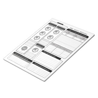 The Daily Detail Planner Stöd Sida Anteckningsblock