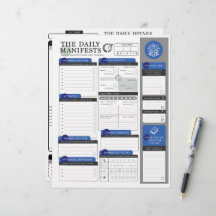 The Daily Manifest - Kristet planering & bön