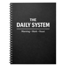 The Daily System Planner Morning Work Reset