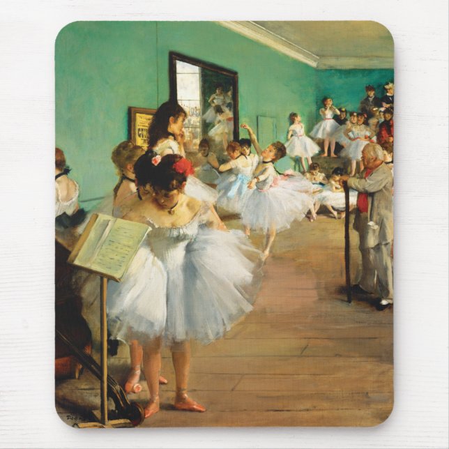 The Dance Class (1874) by Edgar Degas Musmatta (Framsidan)