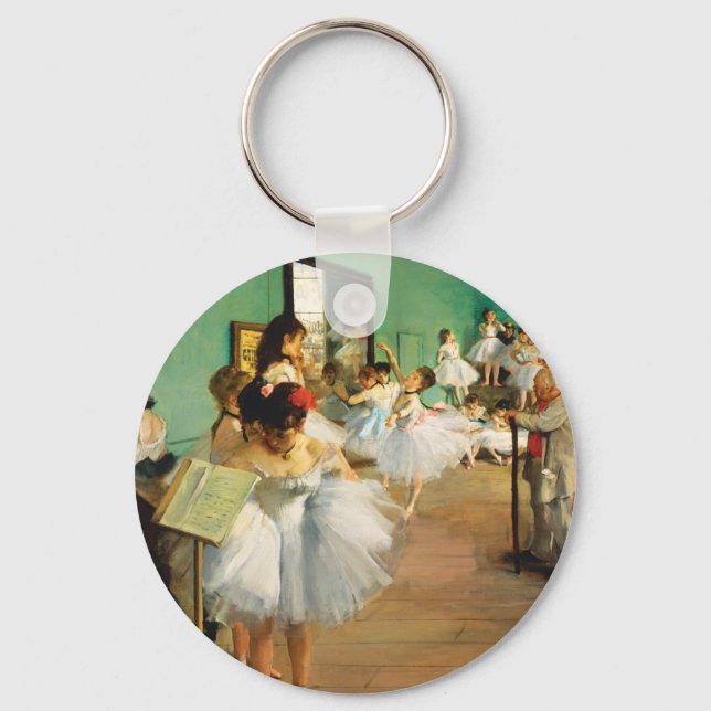 The Dance Class (1874) by Edgar Degas Nyckelring (Framsida)
