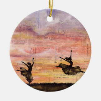 "The Dance of Life" Art Ornament