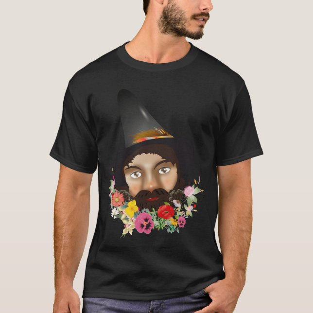 The dangerous robber as a puppet theater portrait  t shirt (Framsida)