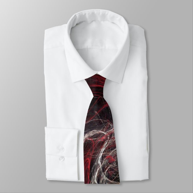 The Dark Gift Vampire Abstract Art Tie Slips (Bunden)