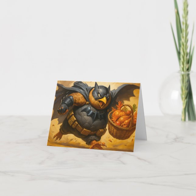 The Dark Turkey Tack Kort (Framsida)