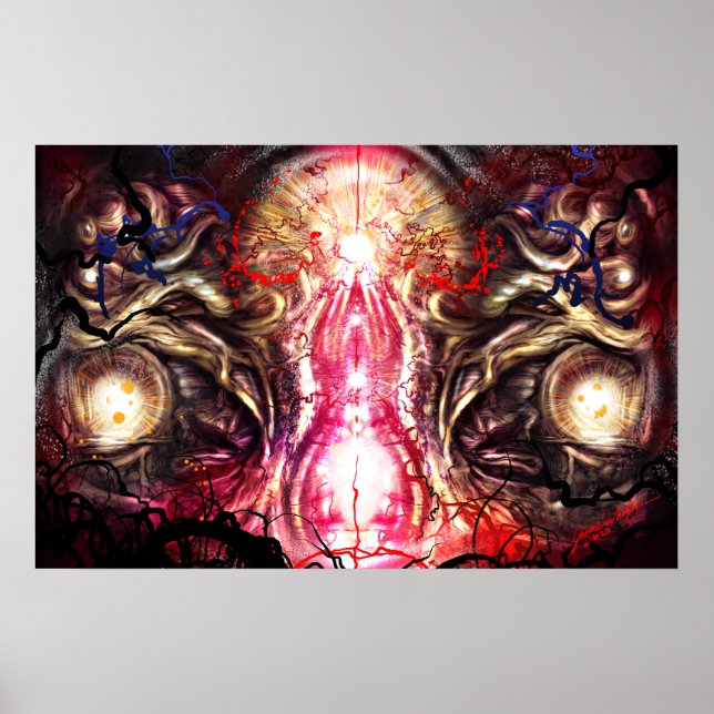 The Dawn breaks through Poster (Framsidan)