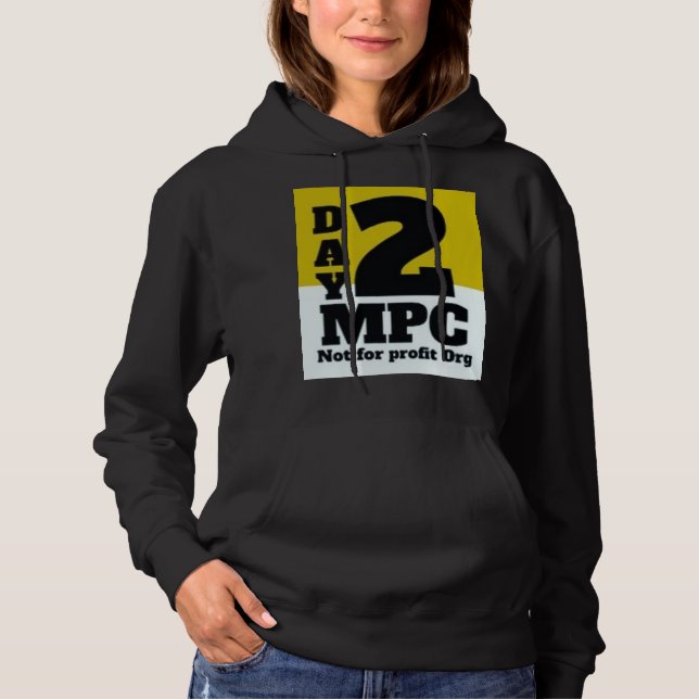 The Day 2 Hoodie T Shirt (Framsida)