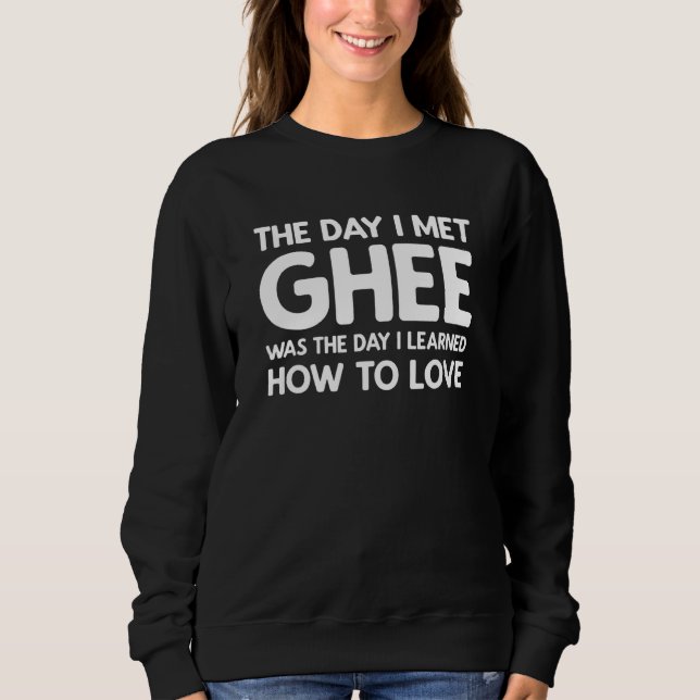 The Day I Met Ghee - Ghee T Shirt (Framsida)