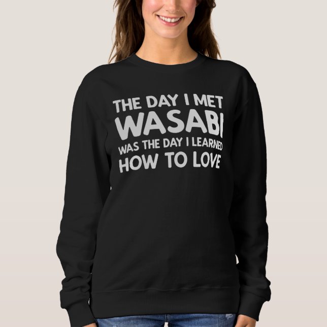 The Day I Met Wasabi - Wasabi T Shirt (Framsida)