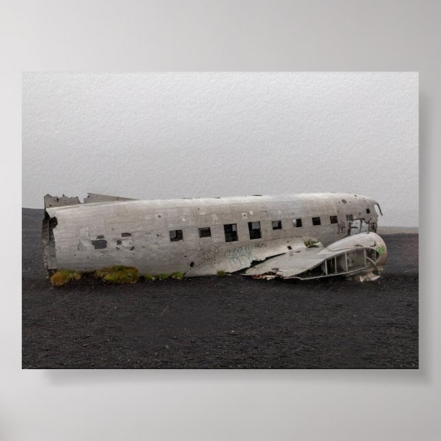 The DC9 plane wreck Poster (Framsidan)