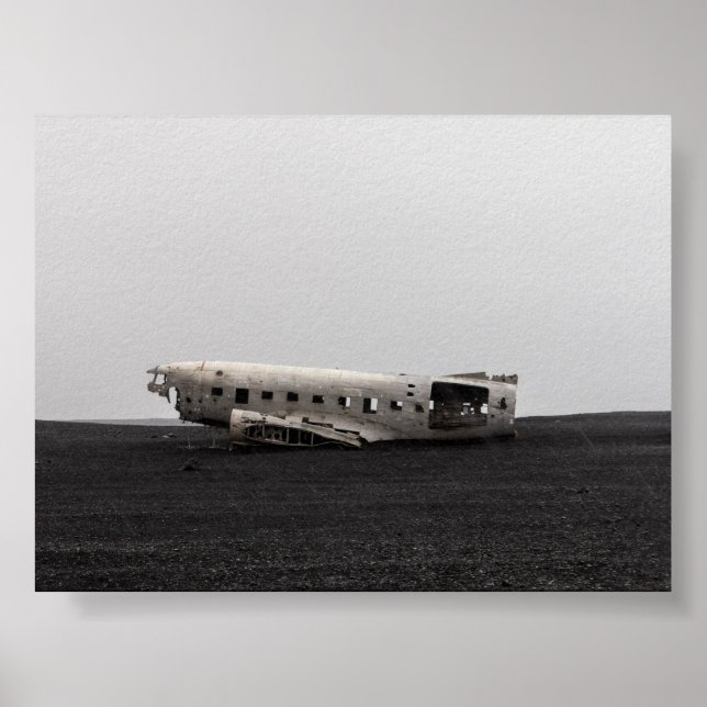 The DC9 plane wreck Poster (Framsidan)