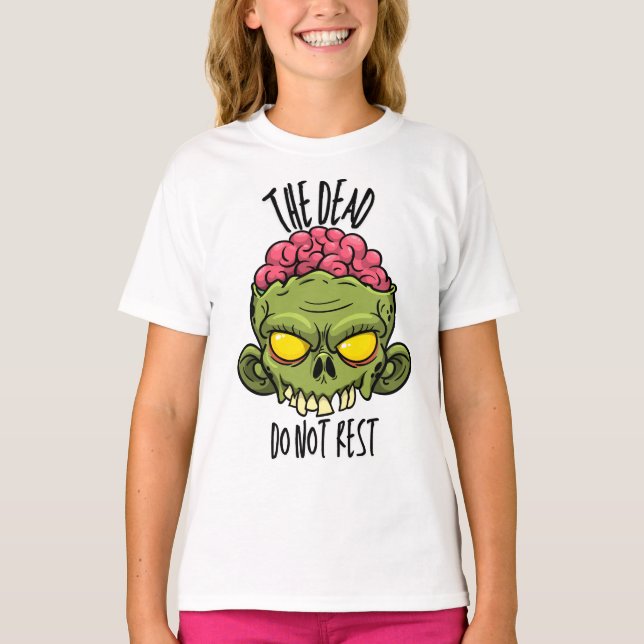 The Dead Do Not Rest T Shirt (Framsida)