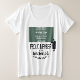 The Death of Common Sense Notice Sarcastic Quote T Shirt