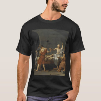The Death Of Socrates By Jacques-Louis David T Shirt