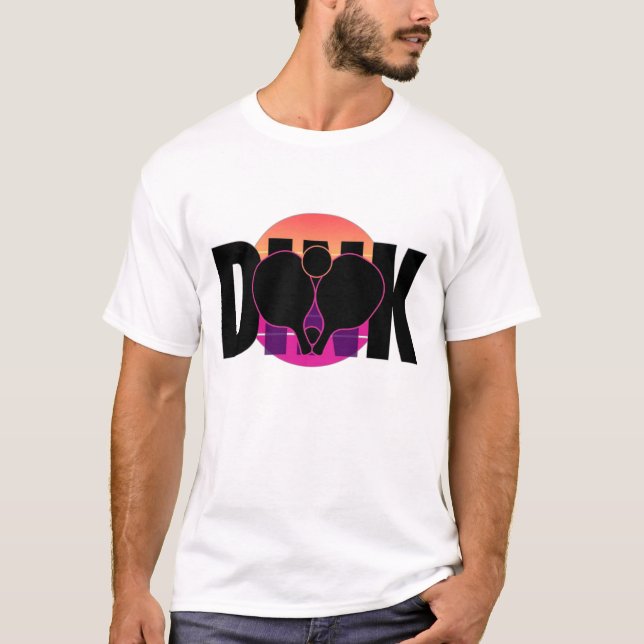 The deceptive soft shot pickleball roar t shirt (Framsida)