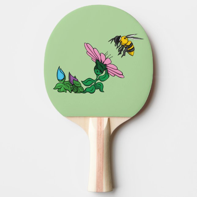 The Defender Ping Pong Paddle blir Försvararen Pin Pingisracket (Framsidan)